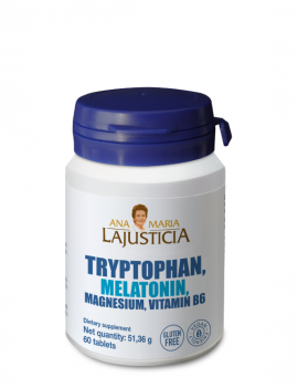 AML Tryptophan With Melatonin, Magnesium and Vitamin B6, 60 Tablets